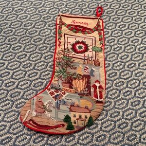 Custom Made “Spenser” Needlepoint Christmas Stocking